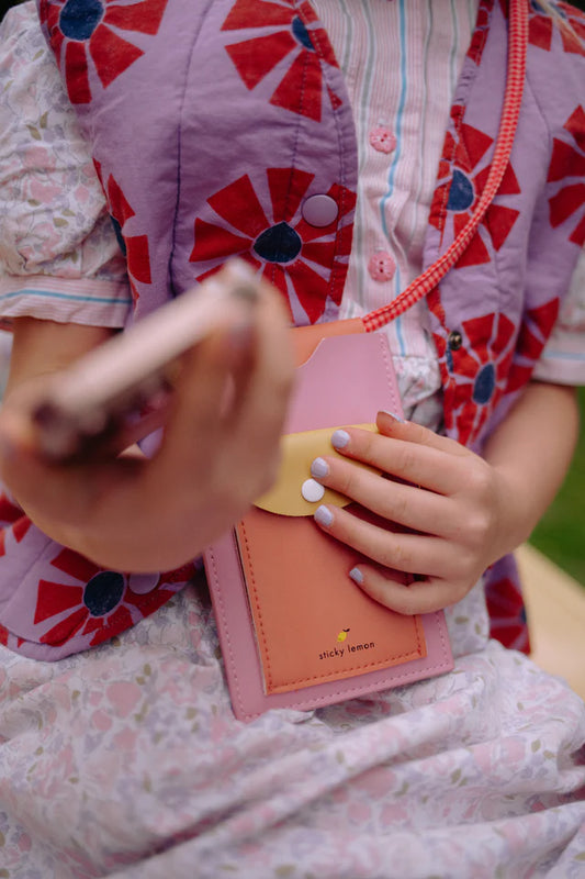 phone pouch | rosebay pink