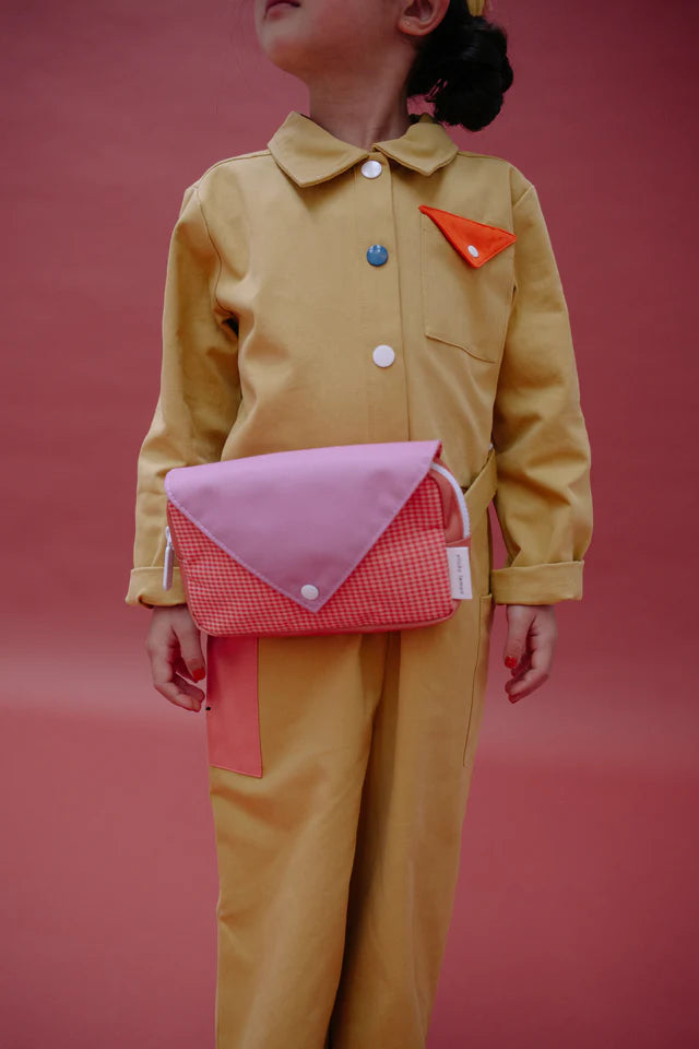 fanny pack small | envelope | rosebay pink
