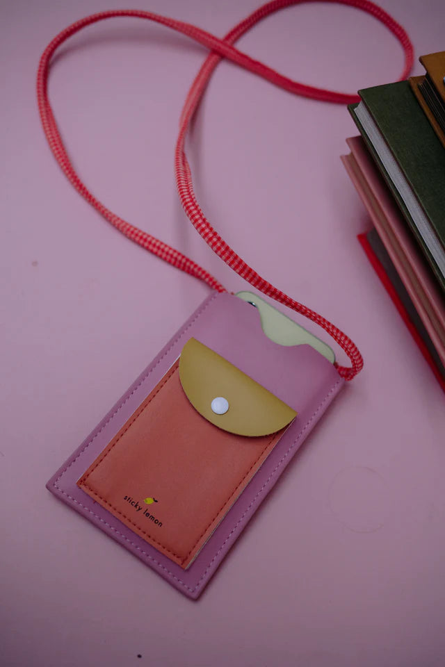 phone pouch | rosebay pink