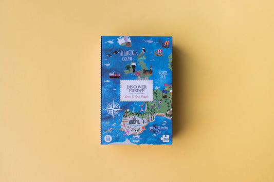 DISCOVER EUROPE LOOK AND FIND PUZZLE