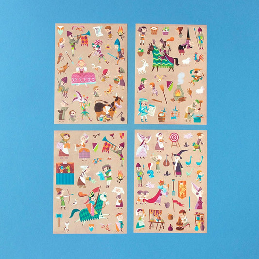 Medieval stickers
