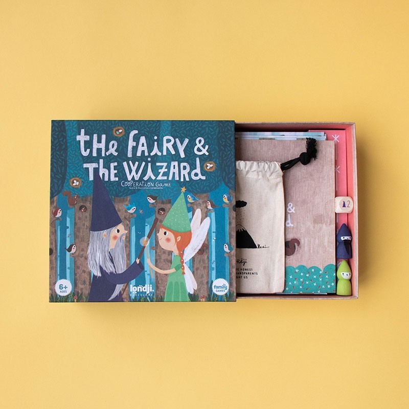 The fairy & the wizard - family game cooperativo