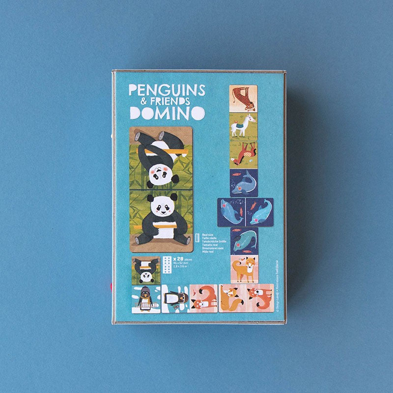 Domino penguins
