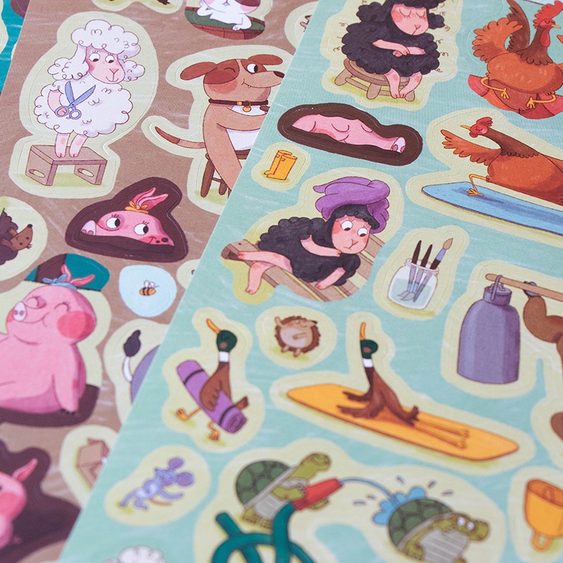 Farmtastic World - Poster & Stickers