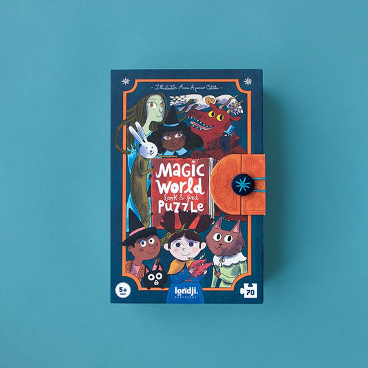 Magic World look and find puzzle