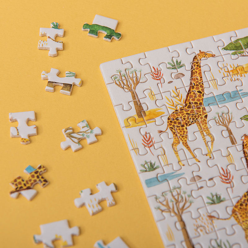 Micropuzzle giraffe