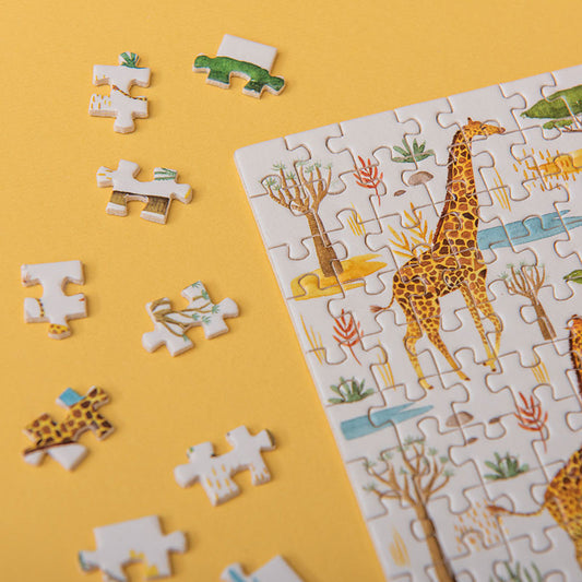 Micropuzzle giraffe