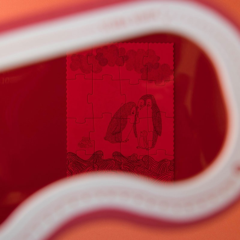 Dans l'igloo - puzzle con occhiali