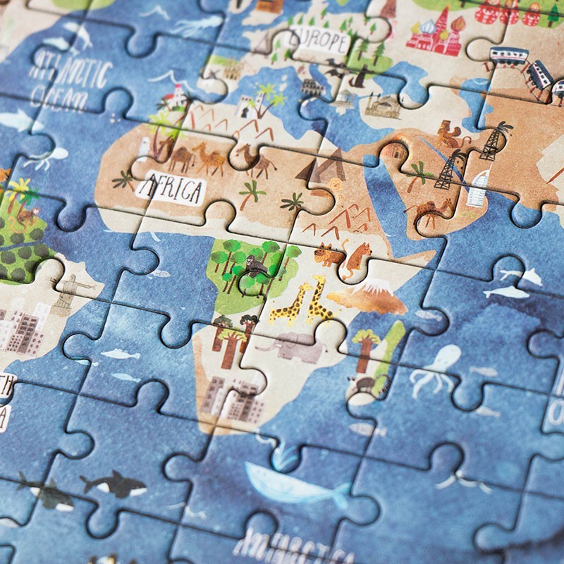 POCKET PUZZLE - DISCOVER THE WORLD