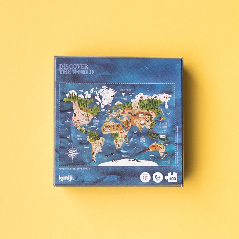 POCKET PUZZLE - DISCOVER THE WORLD
