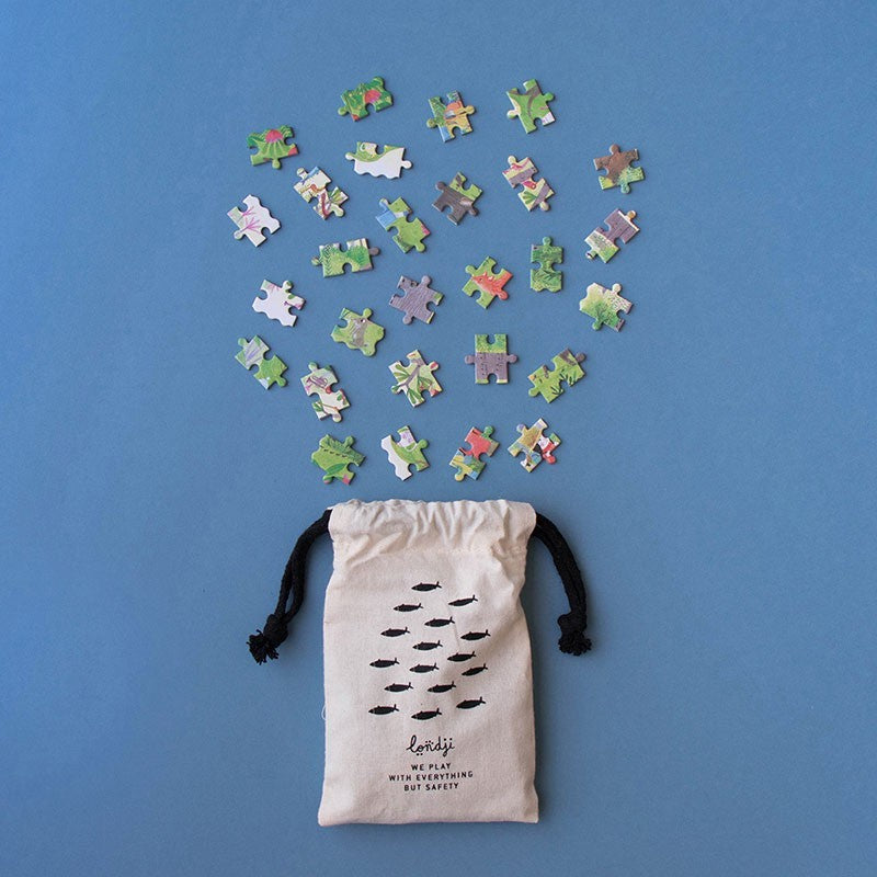 Night&day in the forest - pocket puzzle