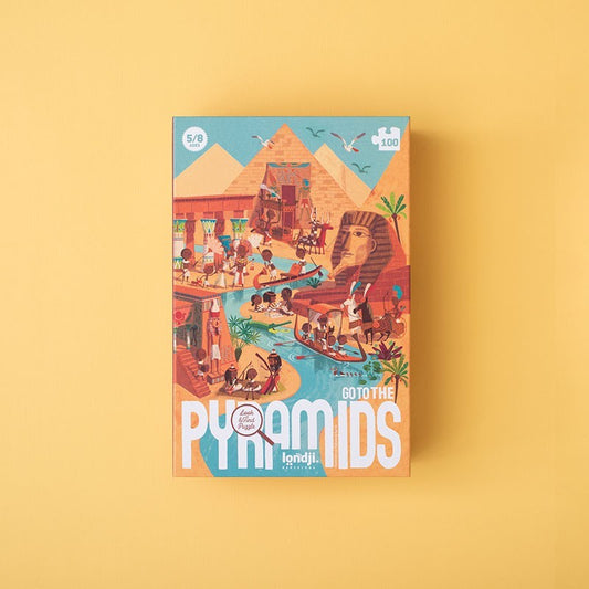 Go to the Pyramids look and find puzzle