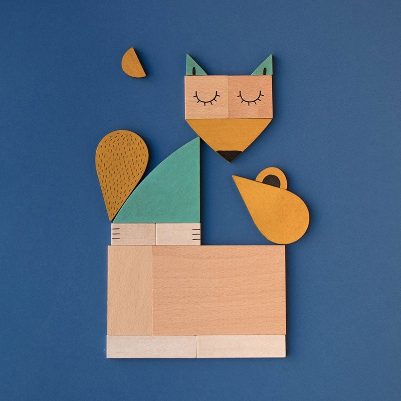 Wooden Toys -The Fox & The Mouse