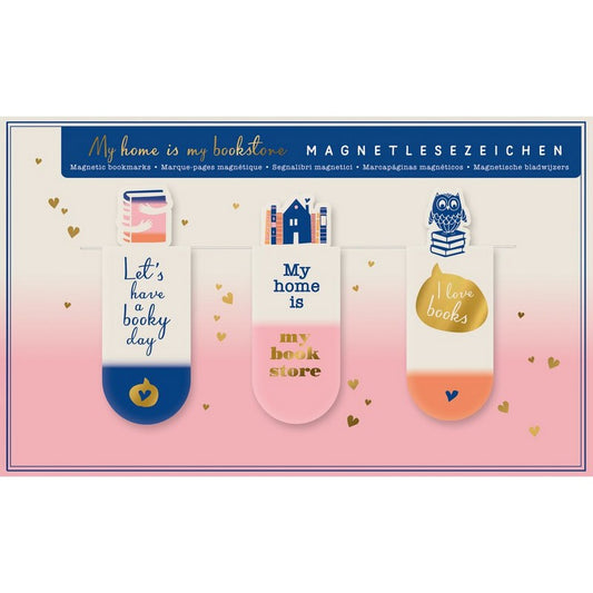 Segnalibri magnetici Book lover