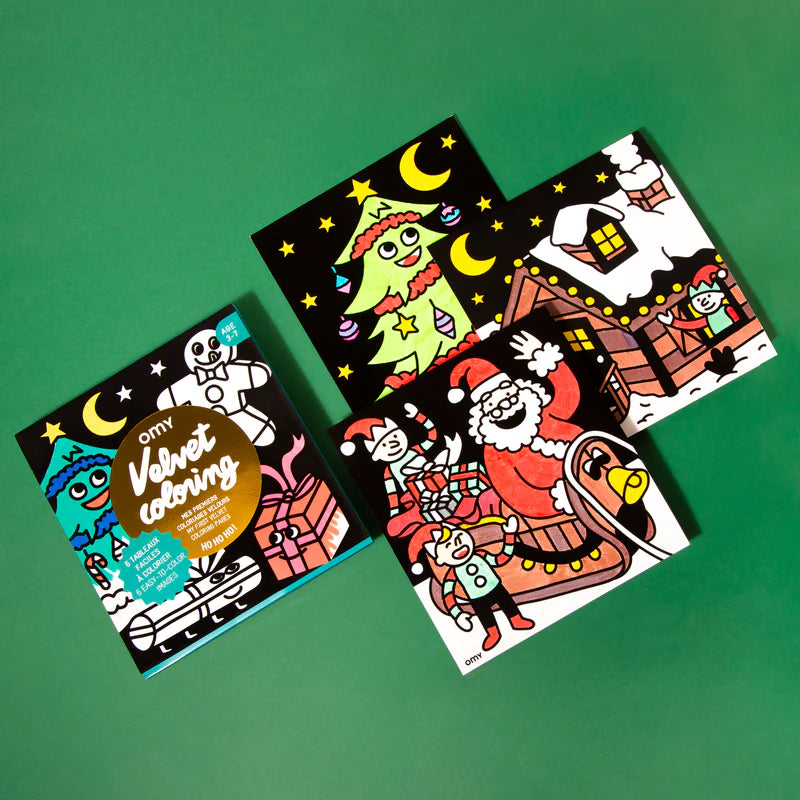 Velvet coloring - ho ho ho!