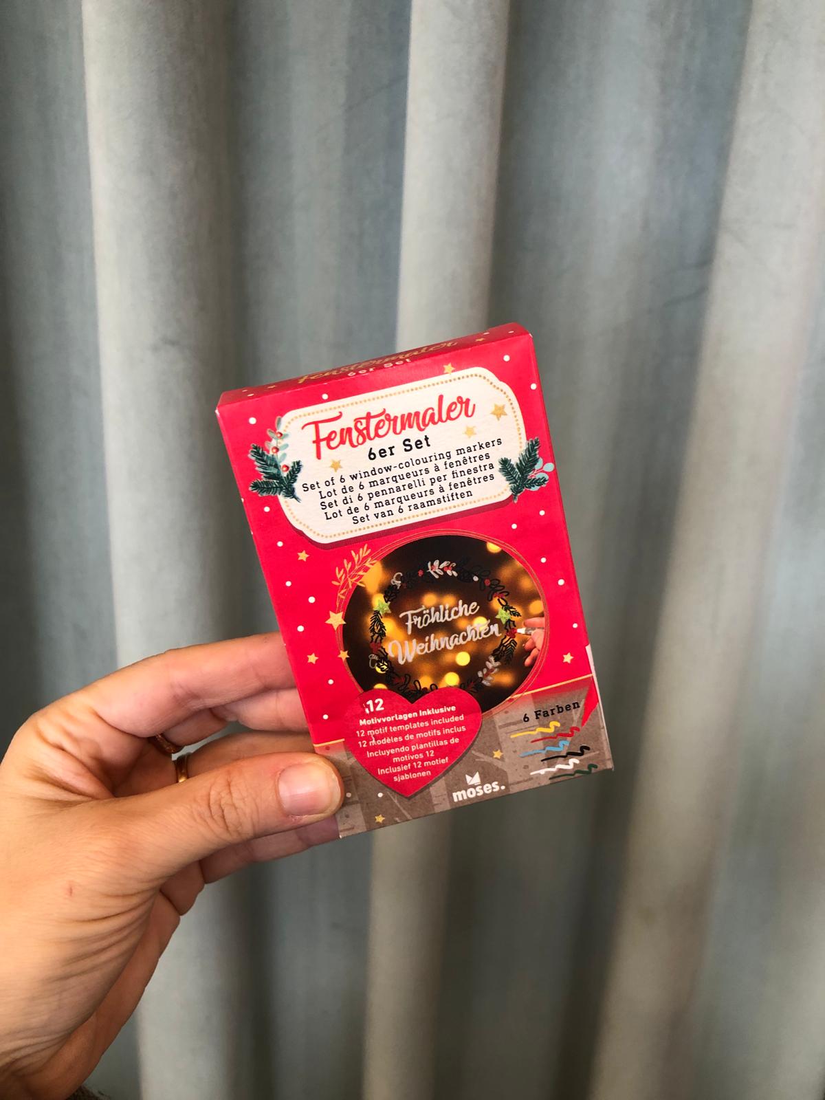 Pennarelli natalizi per finestre