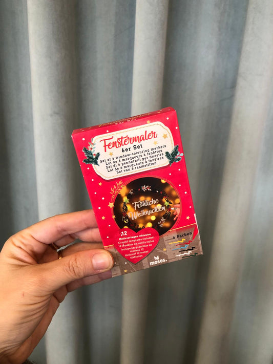 Pennarelli natalizi per finestre