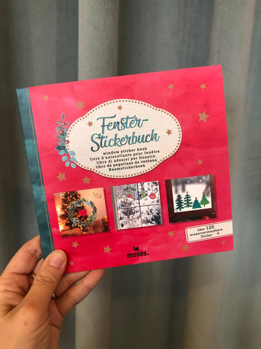 Stickers finestre natalizie