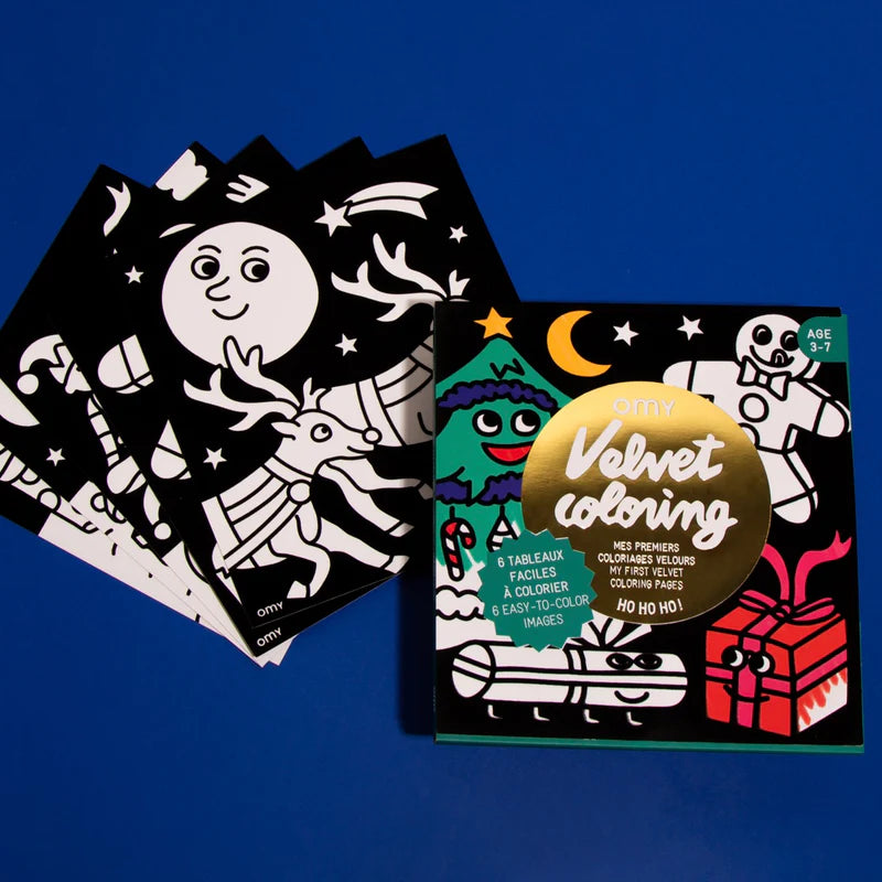 Velvet coloring - ho ho ho!