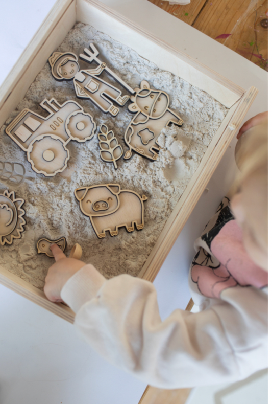 Set mini playset - Animali della fattoria