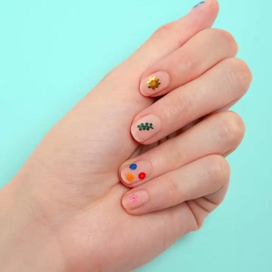 Nail sticker flower