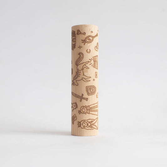 Rullo di legno - Mondo delle fiabe