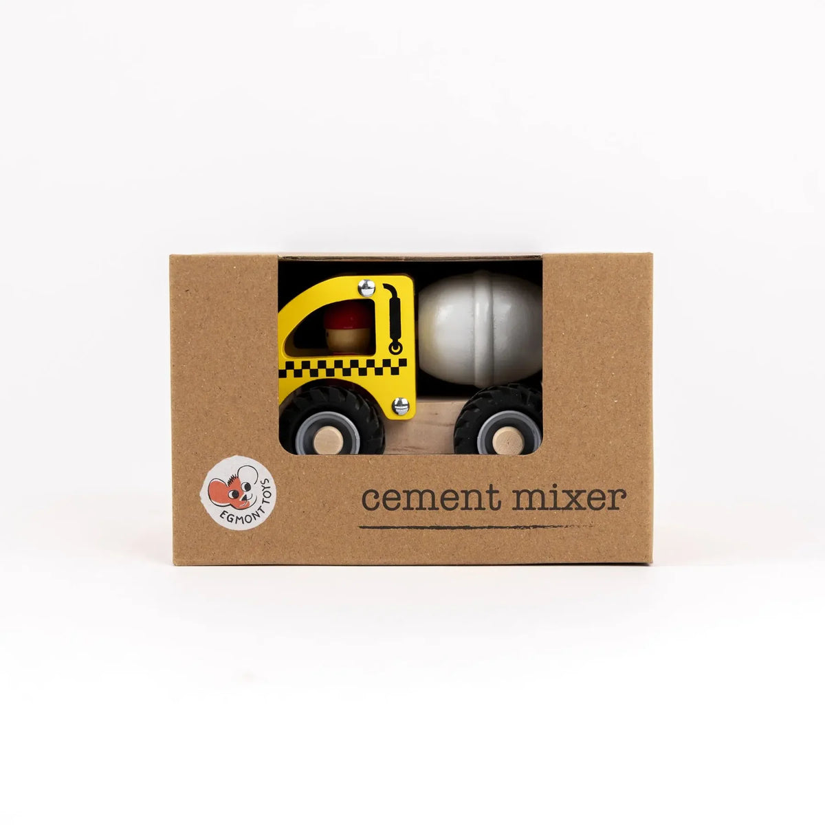 Wooden cement mixer