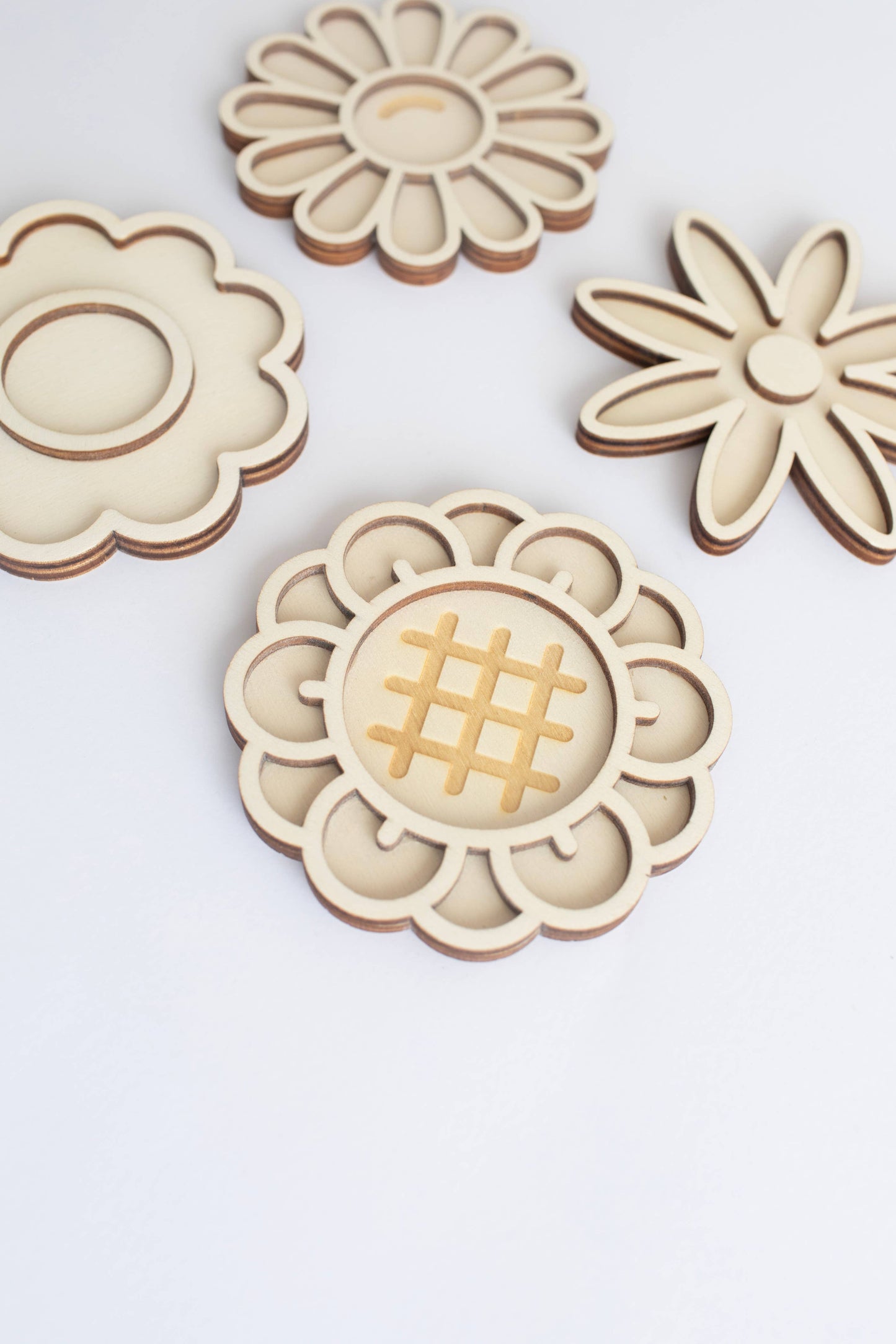 Set Mini Vassoi per Gioco - Set Fiori 2