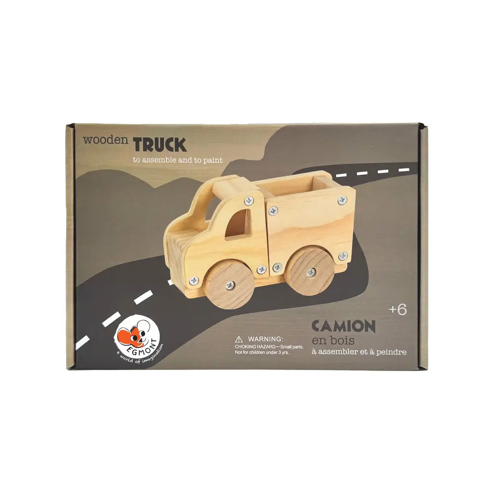 Build-your-own wooden truck