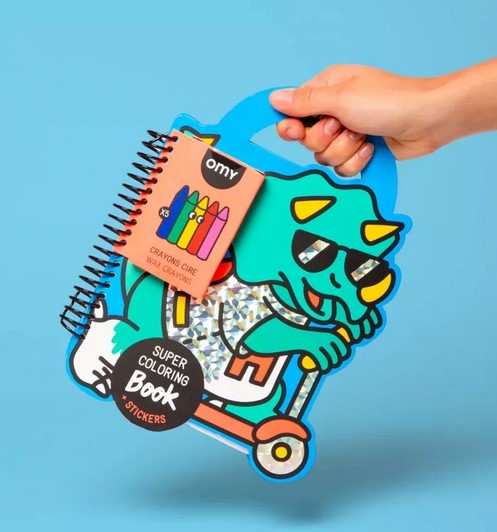 Super coloring book - Dino