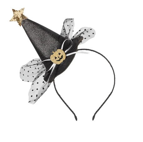 Cerchietto cappello nero