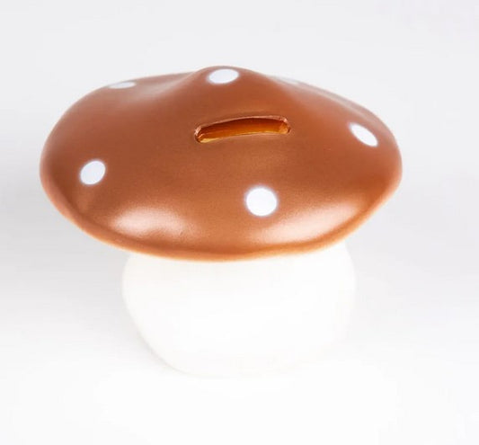 Saving banks mushroom copper