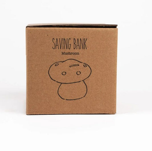 Saving bank mushroom lila