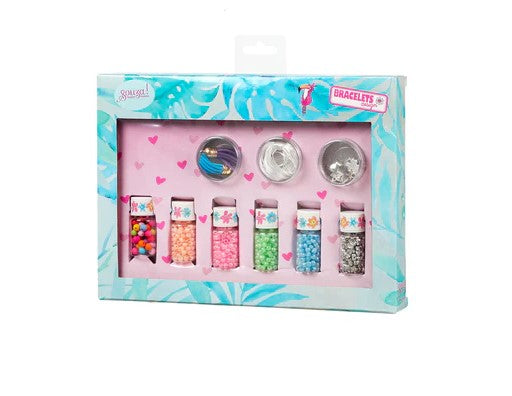 Perline piccole scatola azzurra DIY