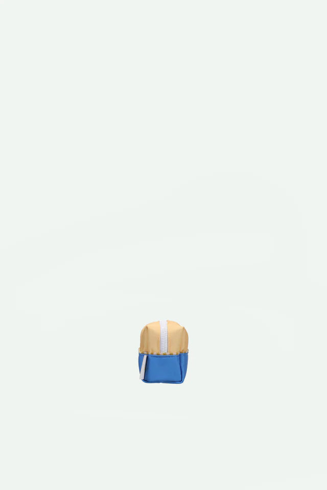 pencil case | colourblocking | sandy yellow + radar blue