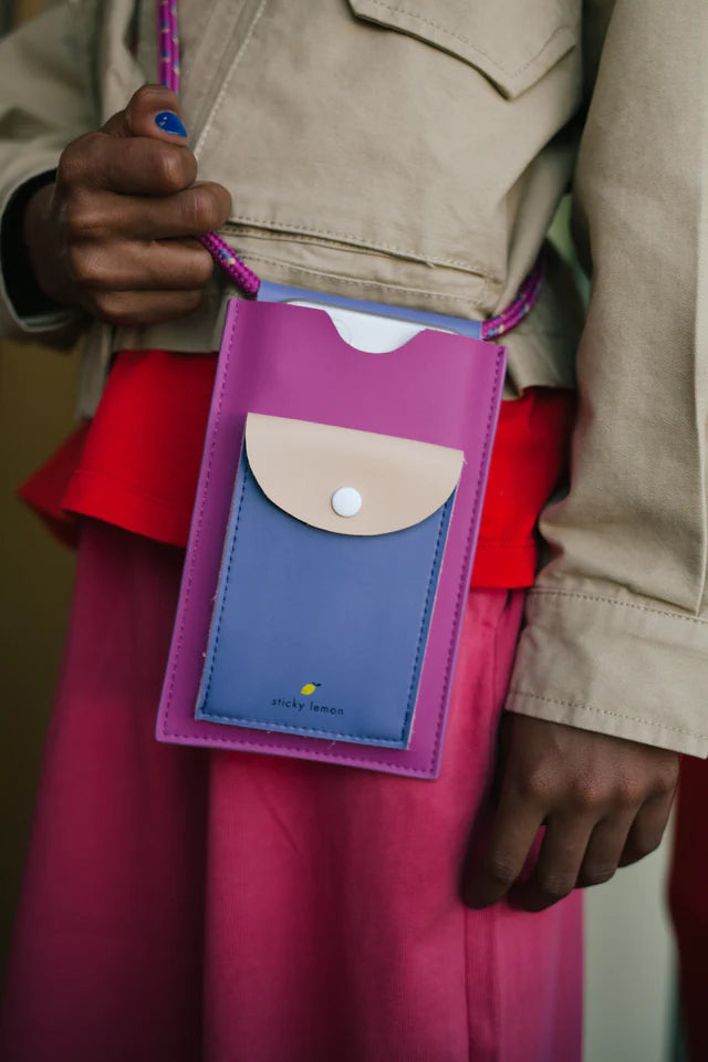 phone pouch | better together | gymnastic pink