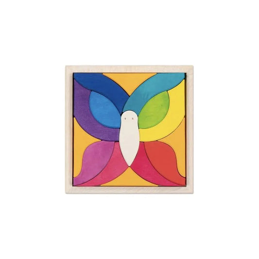 Farfalla puzzle in legno