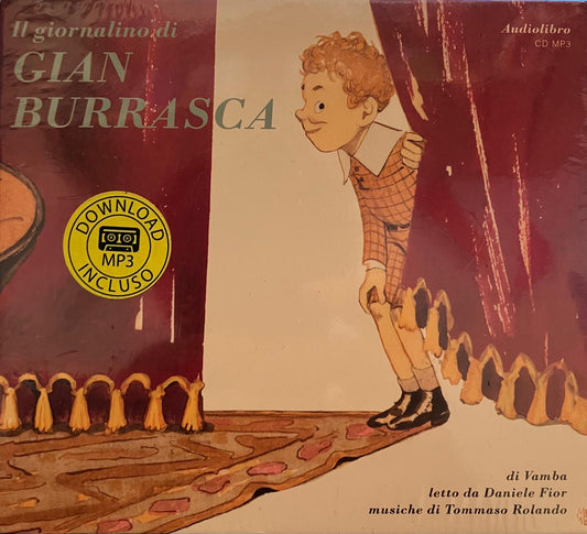 Il giornalino di GIAN BURRASCA – AUDIO CD