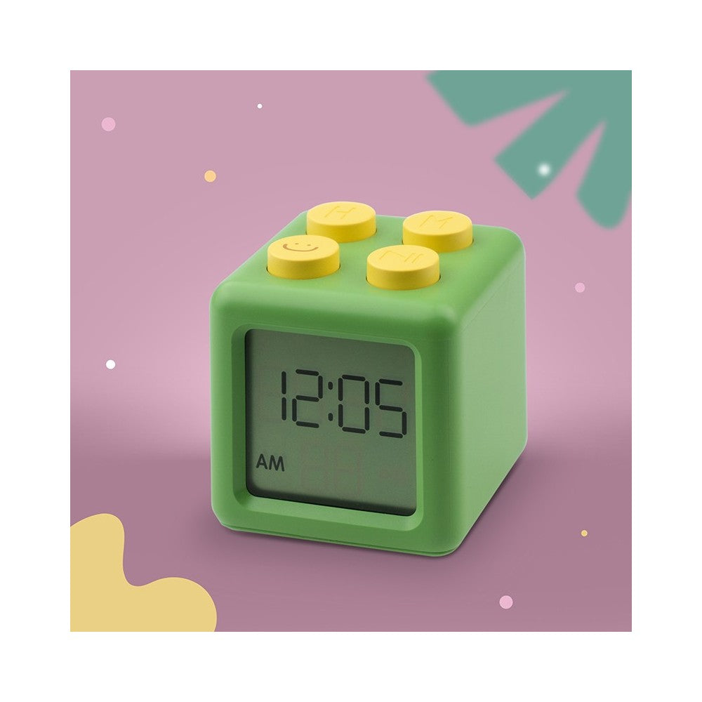 Alarm Clock Block green