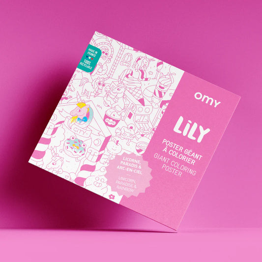 Poster da colorare Lily