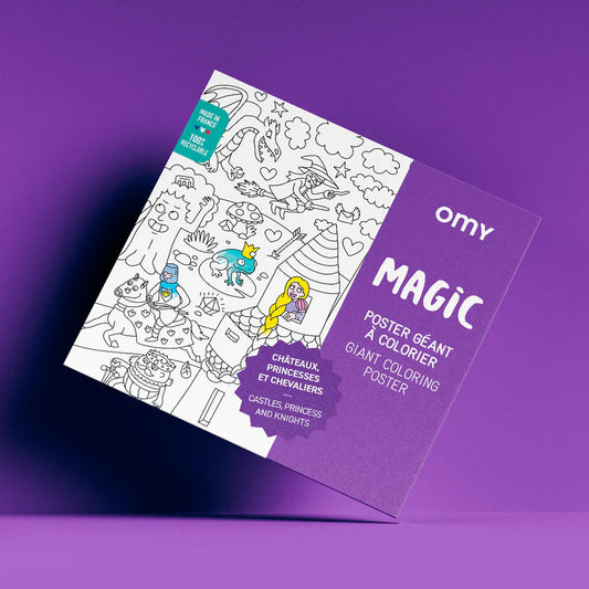 Poster da colorare Magic