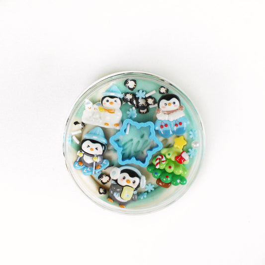 Penguin friends pot