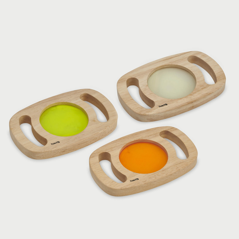 Easy hold glow panels verde-arancio-blu