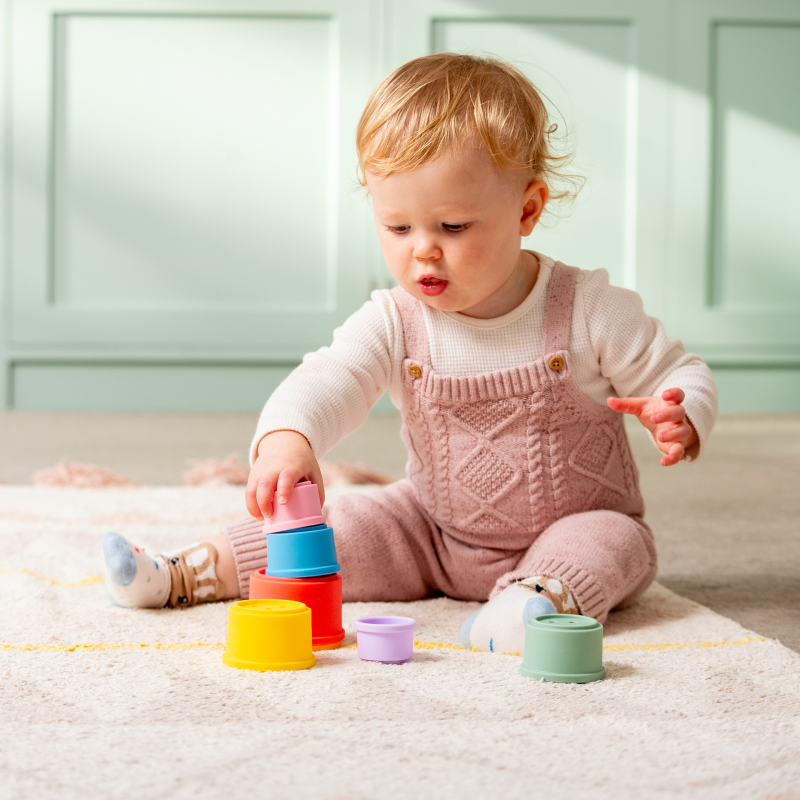 Silisoft Round Stacking Cups
