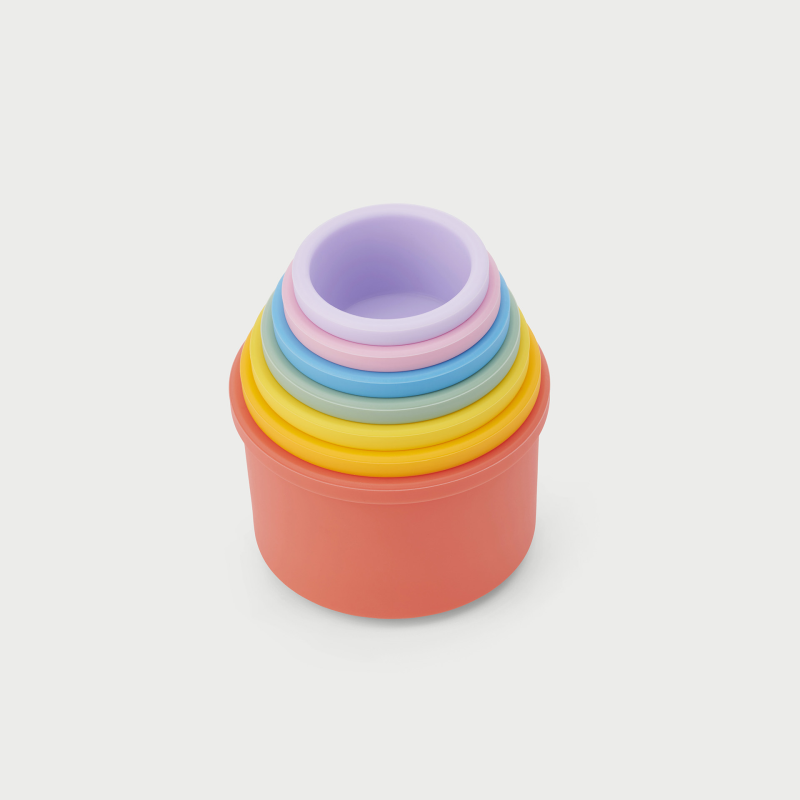 Silisoft Round Stacking Cups