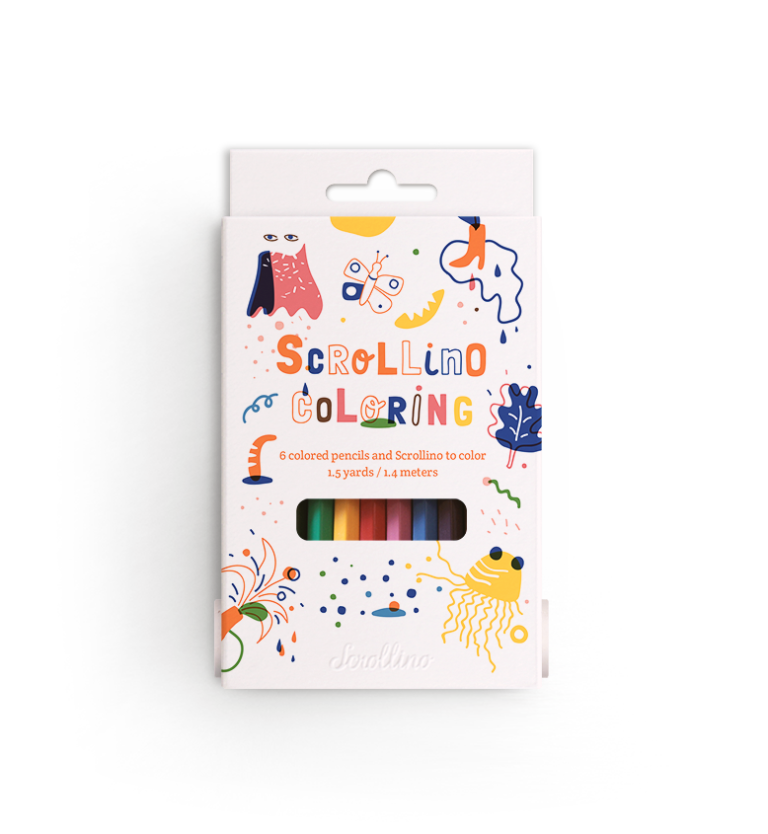 Coloring Scrollino