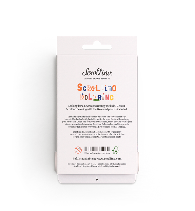 Coloring Scrollino