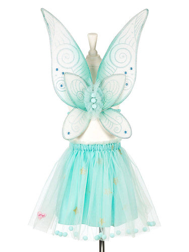 Costume Gonna e Ali Elfo Fata Angelina 3-5 anni
