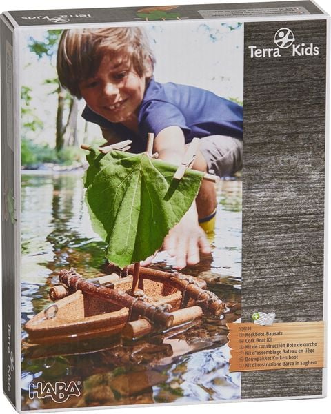 Kit di costruzione Barca in sughero Terra Kids