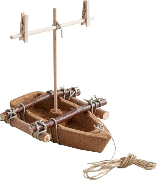 Kit di costruzione Barca in sughero Terra Kids